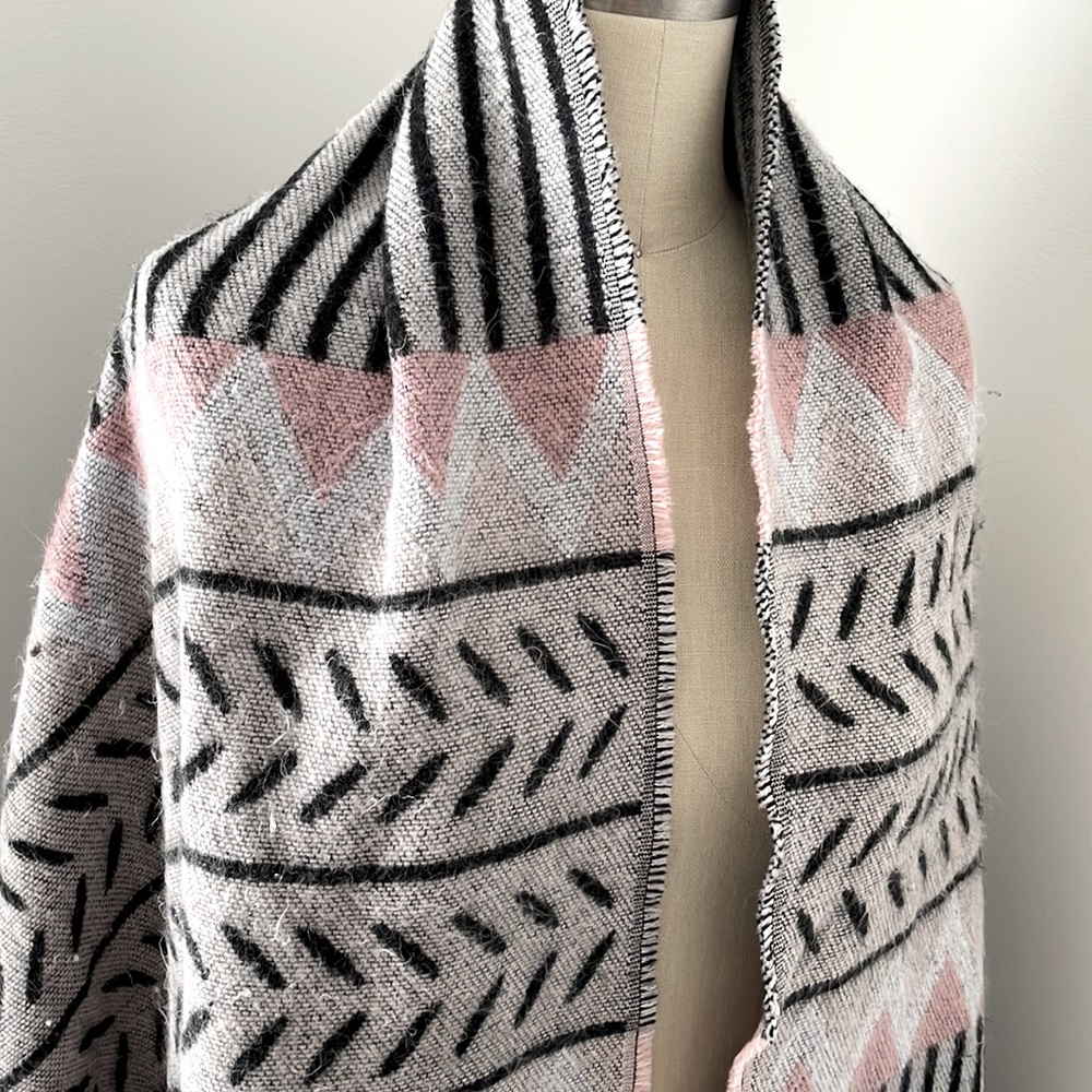 Over sized blanket scarf
